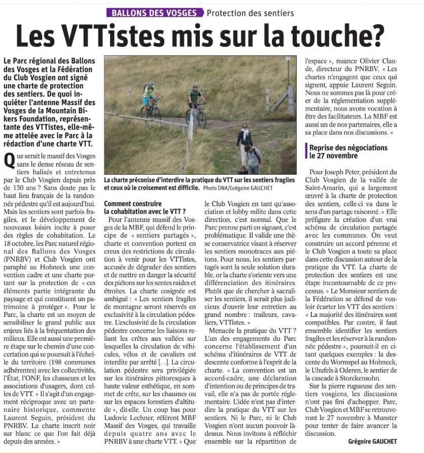 Article DNA consacré